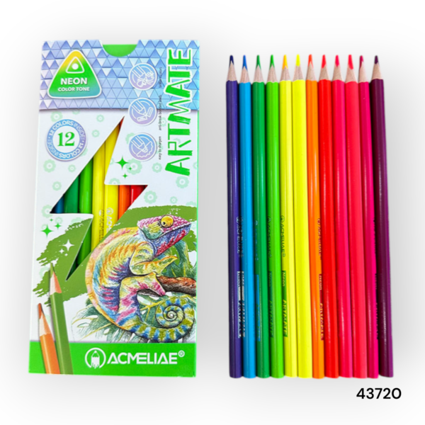 Acmeliae (43720) Neon Color Tone - Color Pencils (12pcs)