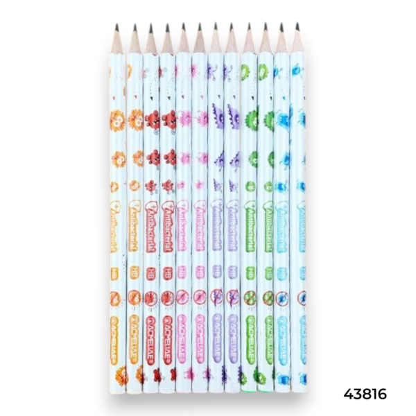 Acmeliae (43816-HB) Antibacterial Pencils (12pcs)