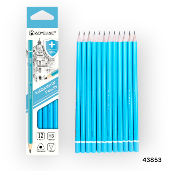 Acmeliae (43853) HB Antibacterial Pencils (12pcs)