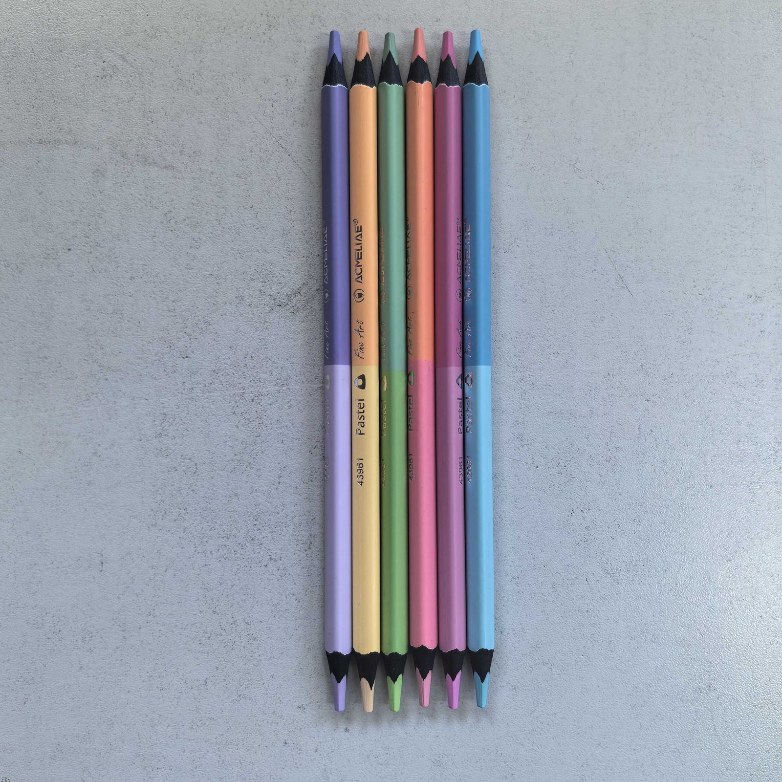 43961 w Acmeliae (43961) Dual Color Pencils (12pcs) - Image 1