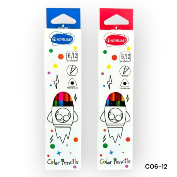 Acmeliae (C06-12) Dual Color Pencils  (06/12pcs)