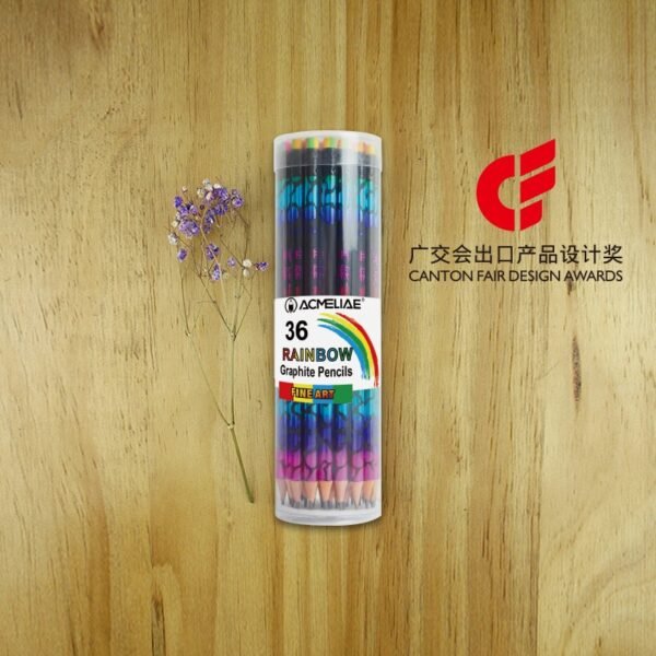 Acmeliae (43117) Rainbow Graphite Pencils (36pcs)