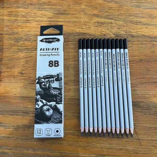 Acmeliae (8000-8B) Drawing Pencils (12pcs)
