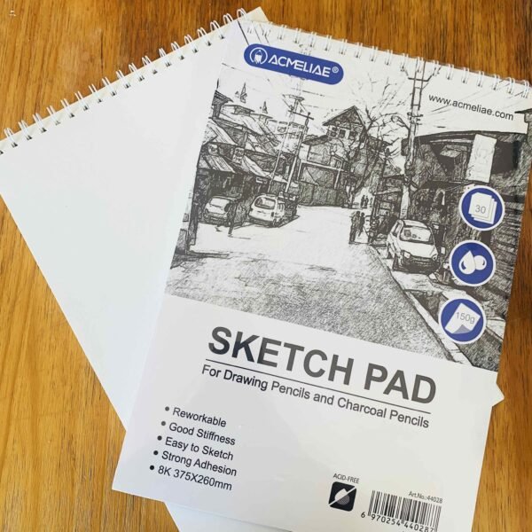 Acmeliae (44028) Sketch Pad for Drawing Pencils and Charcoal Pencils (1pc)