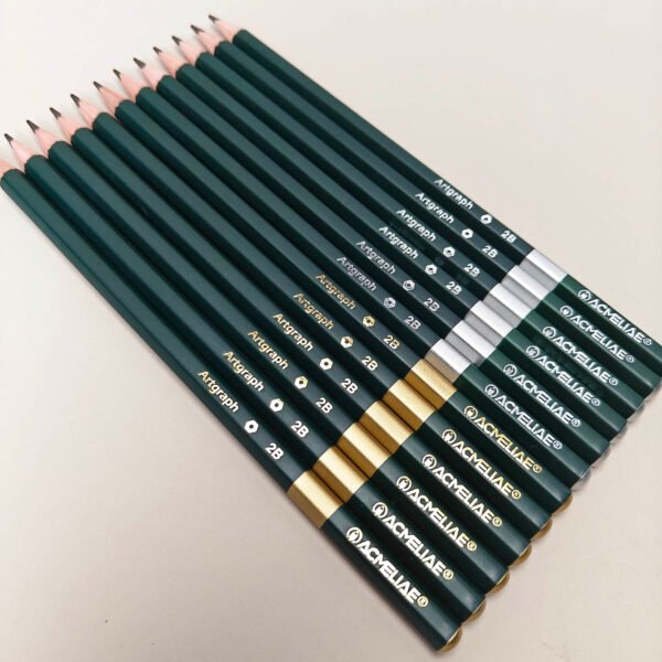 Acmeliae (P-6502 - 2B) Green Pencils (12pcs)