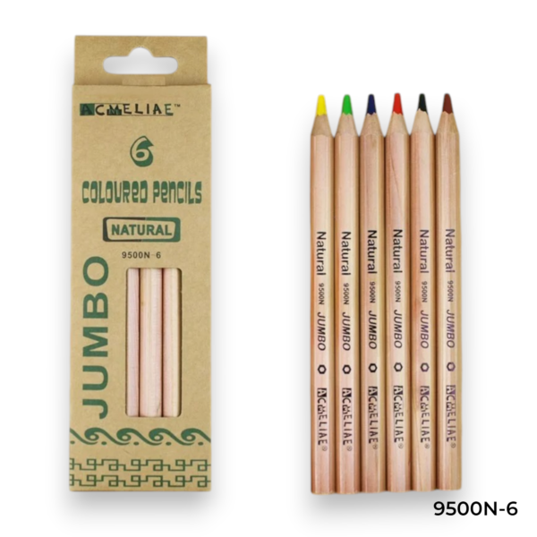 Acmeliae (9500N-6) Jumbo Color Pencils (6pcs)