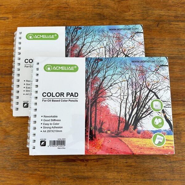 Acmeliae (44024) Color Pad for Oil Based Color Pencils (1pc)