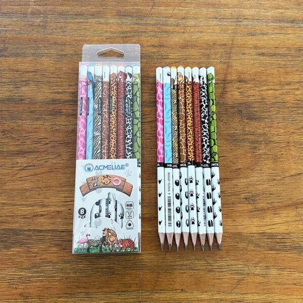 Acmeliae (43202 – HB) Zoo Pencils (8pcs)
