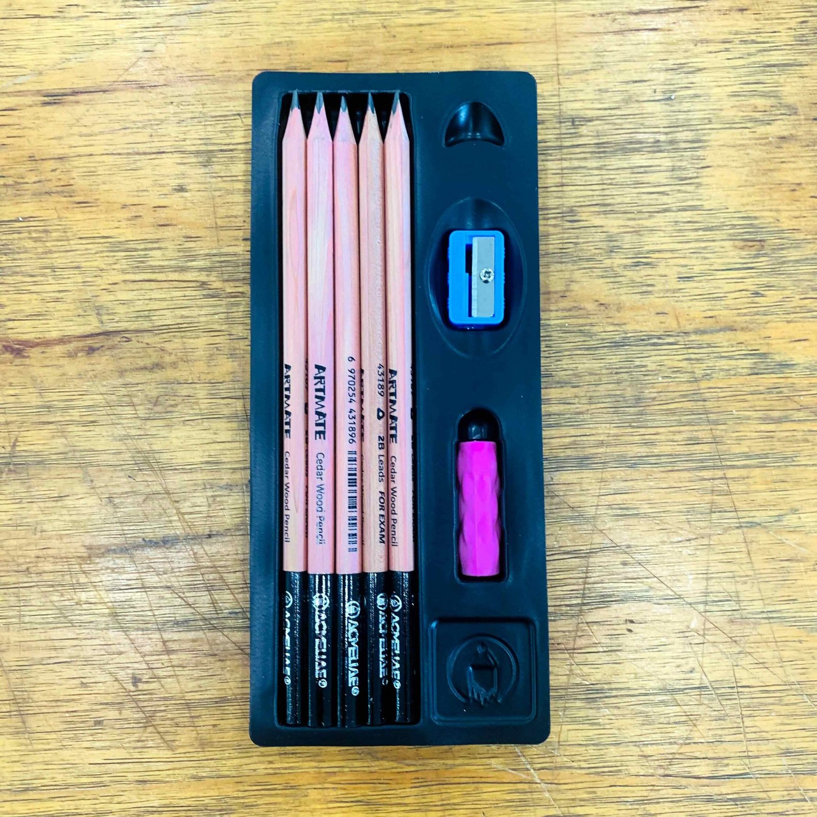 imgi_6_9671733 Acmeliae (43104 – 2B) Cedar Wood Graphite Pencils (10pcs Set) - Image 1